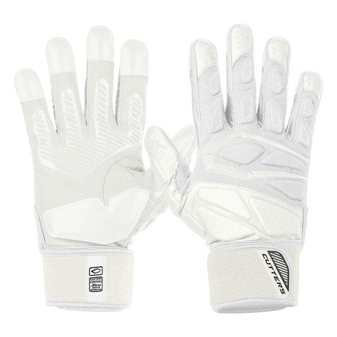 football handschuhe lineman Cutters Force 5.0 Gloves, White / XXL Steine Bergamont Grandurance 6 Damen Color:Blue delivering elite