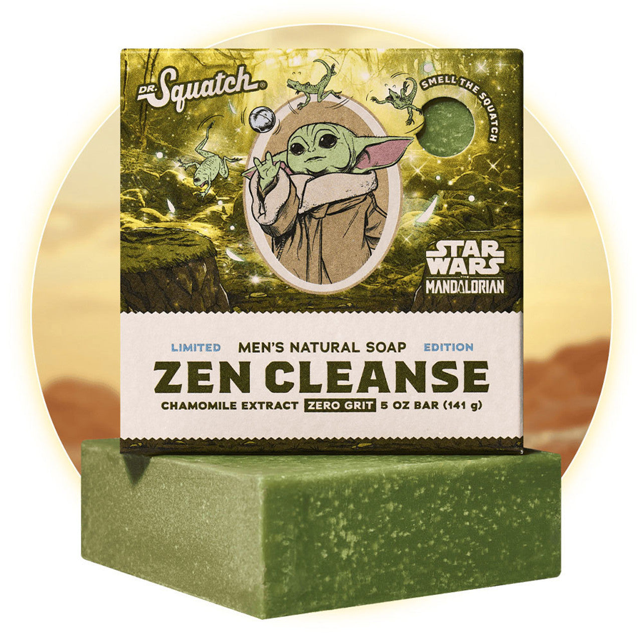 ドクター・スクワッチ　Dr. Squatch オビワンケノービ　スターウォーズ Dr. Squatch x Mandalorian Zen Cleanse Bar Soap – Simpson Outfitters