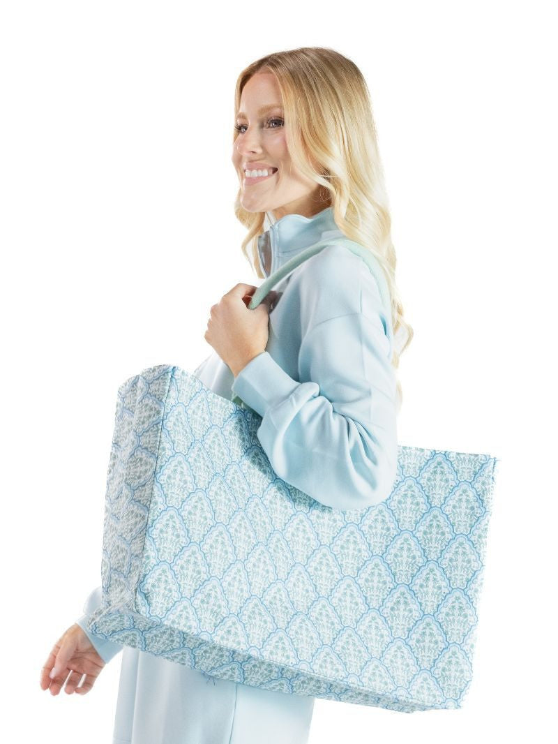 Simply Southern Sea Tote - Scalloped Flower