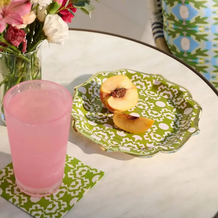 Laura Park Aspen Green Cocktail Napkins