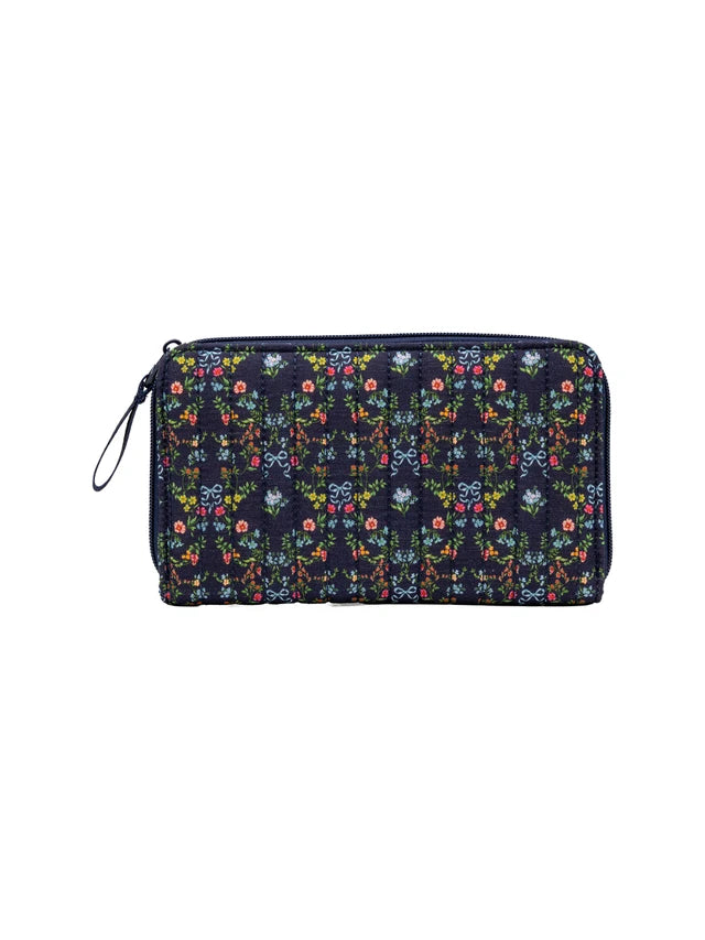 Simply Southern Quilted Wallet - Ribbon Flower