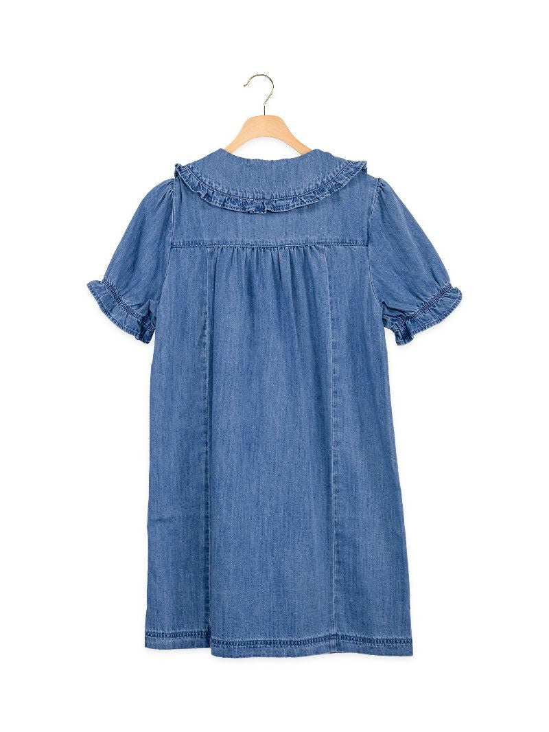 Simply Southern Women's Button-Up Denim Dress