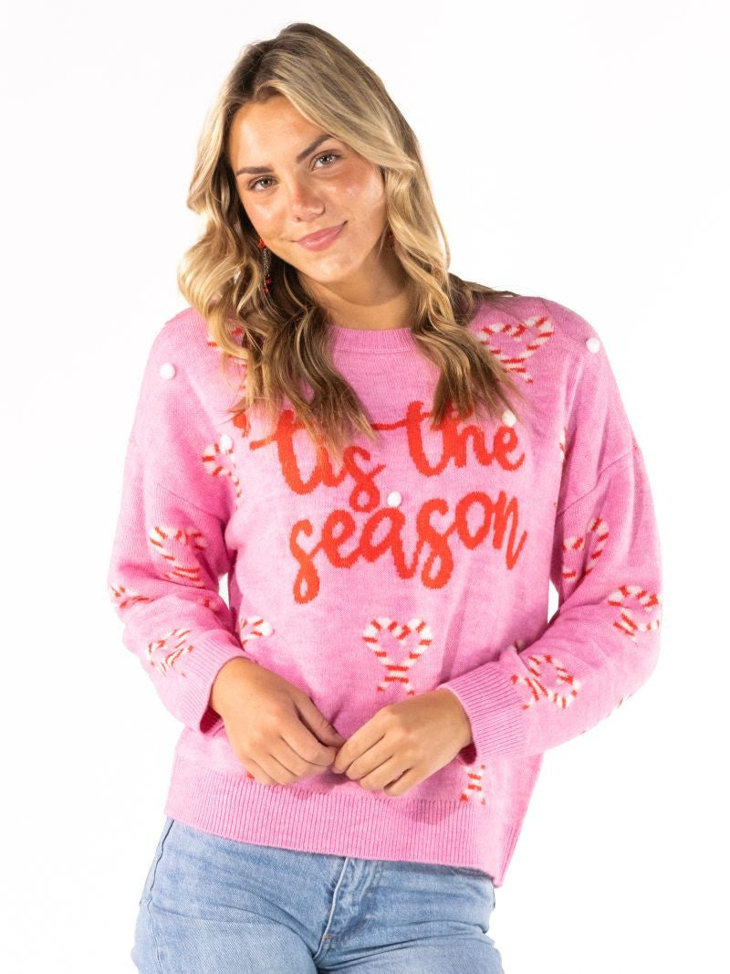 Simply Southern Women's Holiday Fuzzy Sweater
