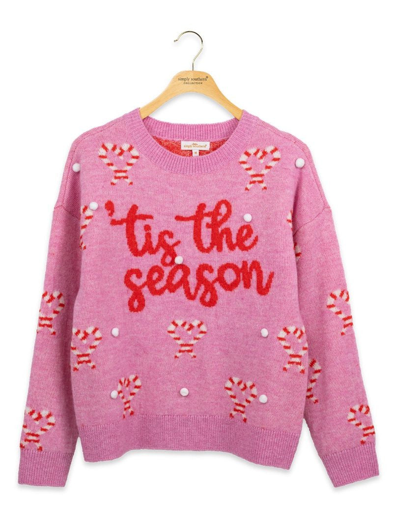 Simply Southern Women's Holiday Fuzzy Sweater