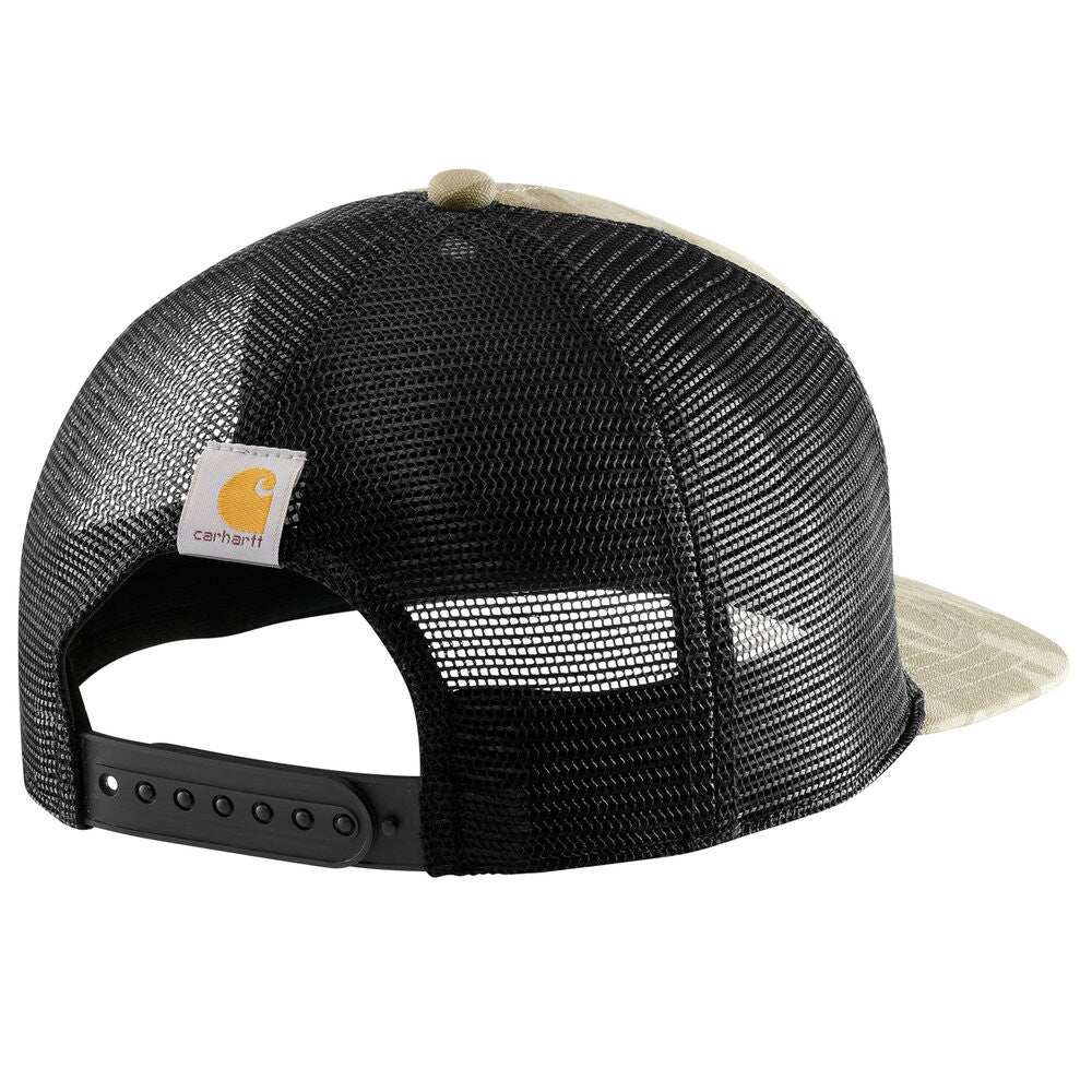 Carhartt Men's Ripstop Mesh Back Camo Cap - Fossil Tan Camo