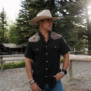 Burlebo Men's Performance Western Shirt
