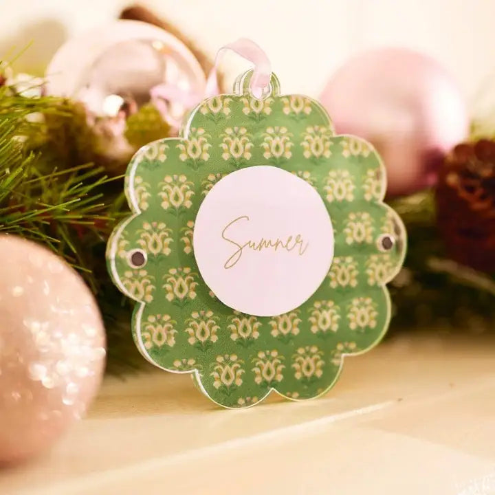 Laura Park Rosemary Meadow Acrylic Picture Frame Ornament