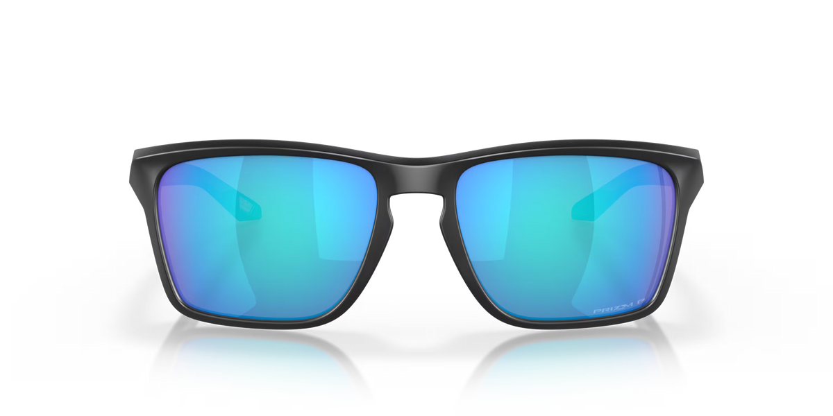 Oakley Sylas Polarized Sunglasses - Matte Black/Prizm Sapphire