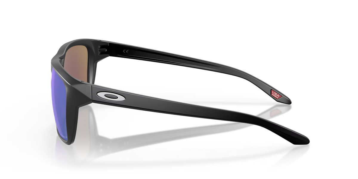 Oakley Sylas Polarized Sunglasses - Matte Black/Prizm Sapphire