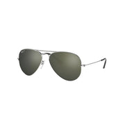 Ray-Ban RB3025 003/59 Aviator Classic Polarized Sunglasses – Silver Frame with Grey Mirror