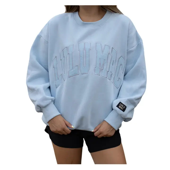 Lulu Mac Women's Mono Crewneck Sweatshirt