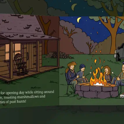 Explore the Outdoors Books Deer Camp Children's Book