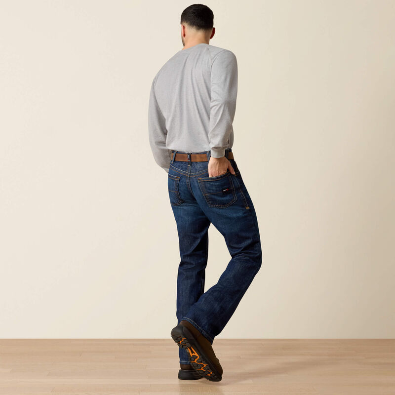 Ariat Men's FR M4 Relaxed Basic Boot Cut Jean