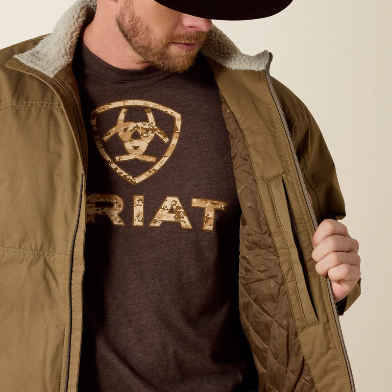 Ariat Men's Grizzly Canvas Jacket - Cub