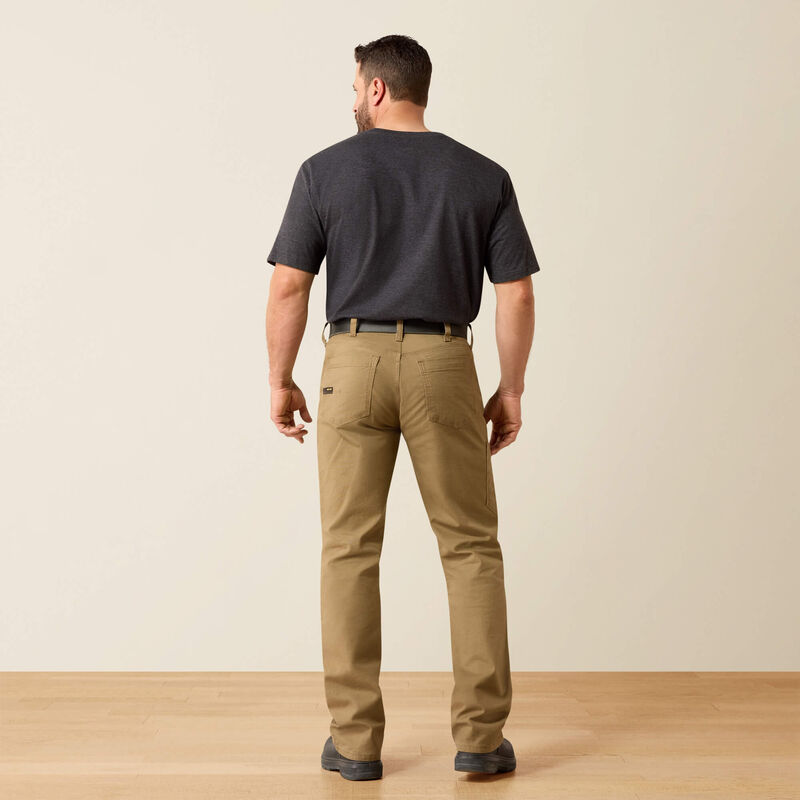 Ariat Men's Rebar M4 Relaxed DuraStretch Made Tough Stackable Straight Leg Pant