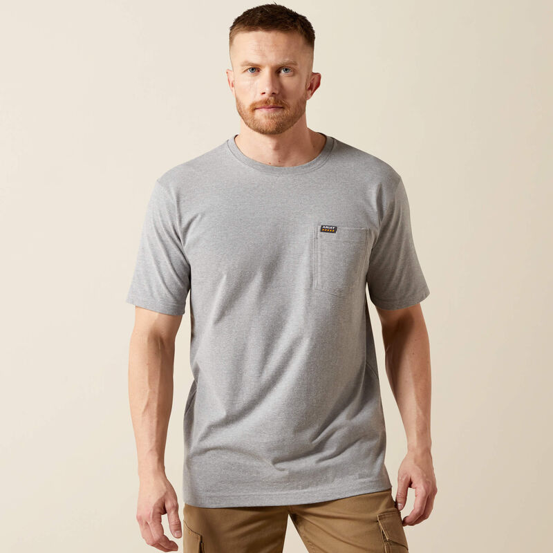 Ariat Men's Rebar Cotton Strong Standard Pocket T-Shirt