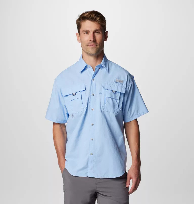 Columbia Men’s PFG Bahama II Short Sleeve Shirt - Sail