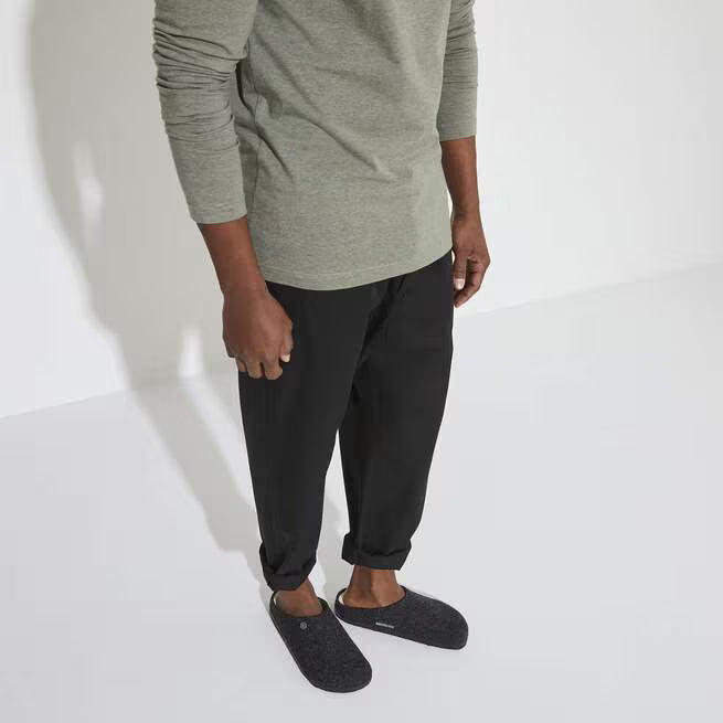 Birkenstock Zermatt Shearling Slippers - Anthracite