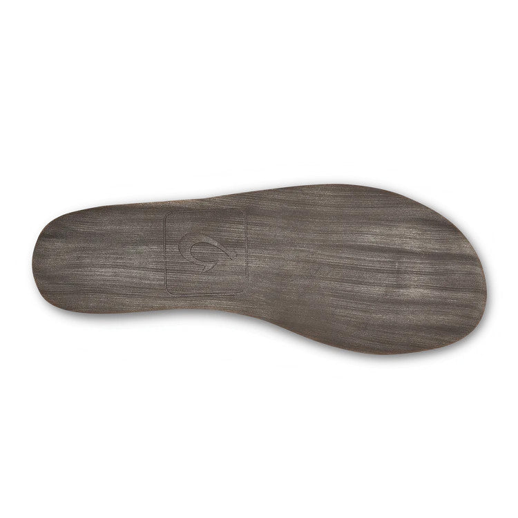 Olukai Men's Moloā Slipper - Toffee / Dark Wood