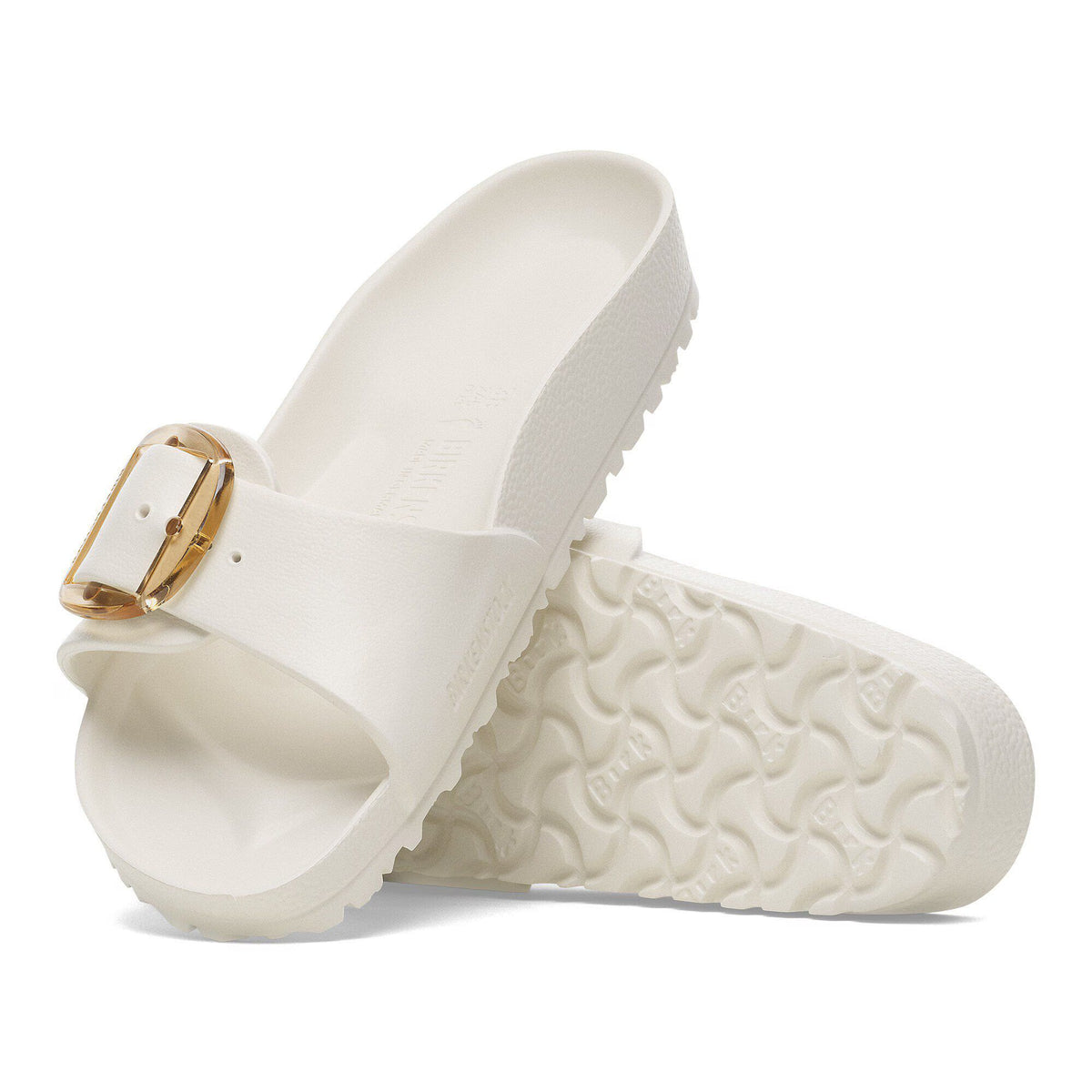 Birkenstock Women's Madrid Big Buckle Eva Sandals - Eggshell