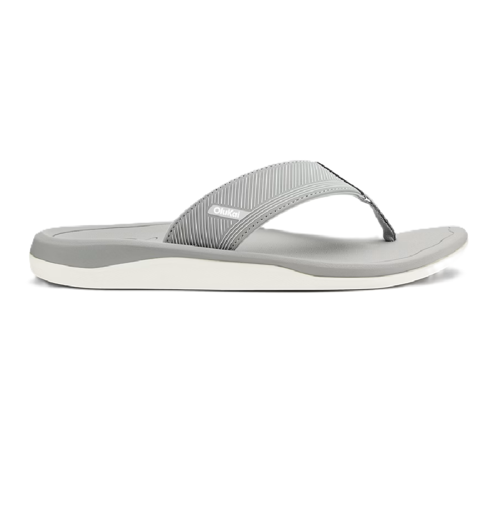OluKai Men’s Ahi Kai Leather Slip-On Shoes
