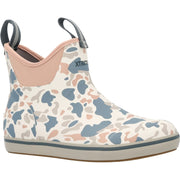 XTRATUF Women's 6" Ankle Deck Boot - Ivory Duck Camo
