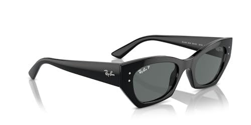 Ray-Ban Zena – Polished Black/Dark Grey