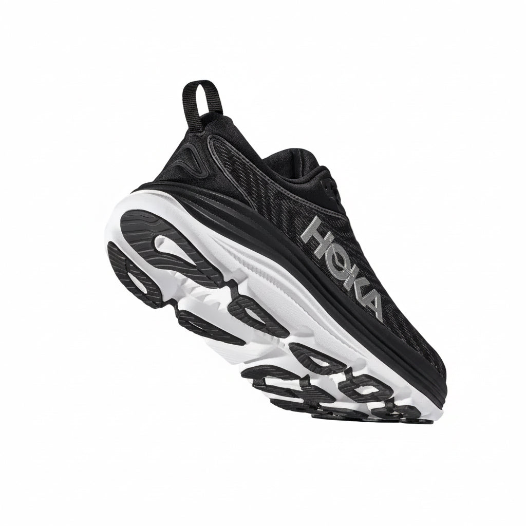 Hoka Men's Gaviota 5 Running Shoe - Black/White