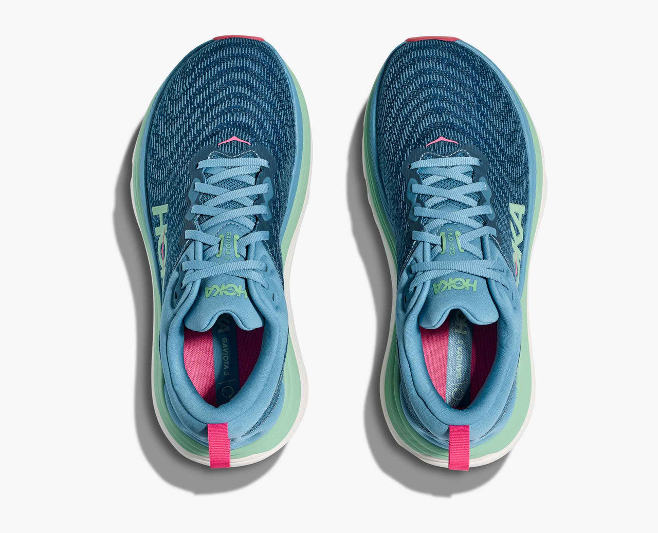 Hoka Women's Gaviota 5 Wide - Alpine Blue/Jadeite