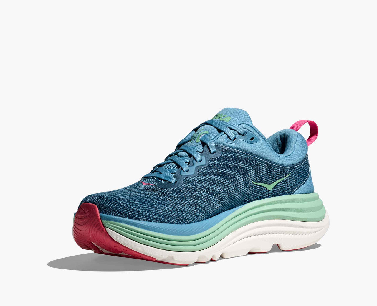 Hoka Women's Gaviota 5 Wide - Alpine Blue/Jadeite