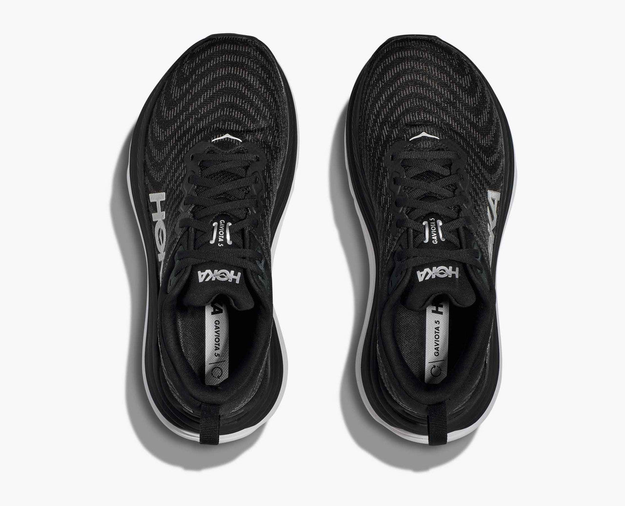 Hoka Women's Gaviota 5 Wide - Black/White