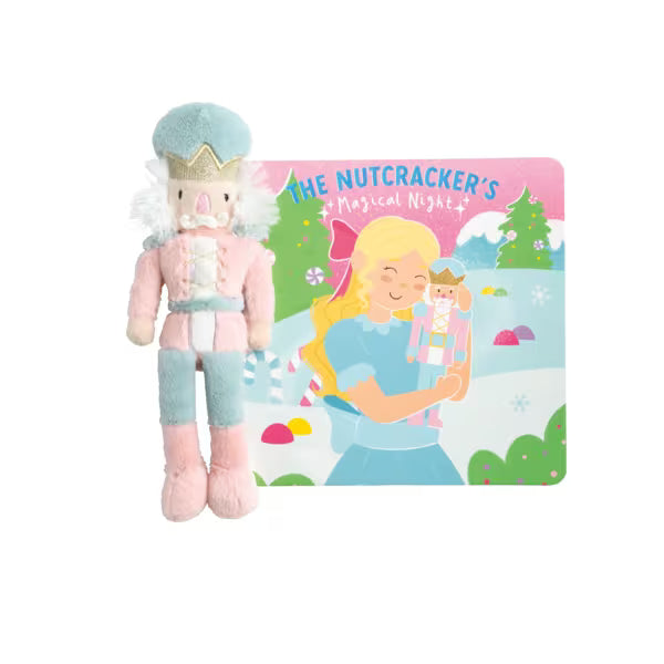 Mud Pie Plush Nutcracker Book