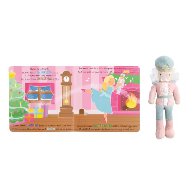 Mud Pie Plush Nutcracker Book