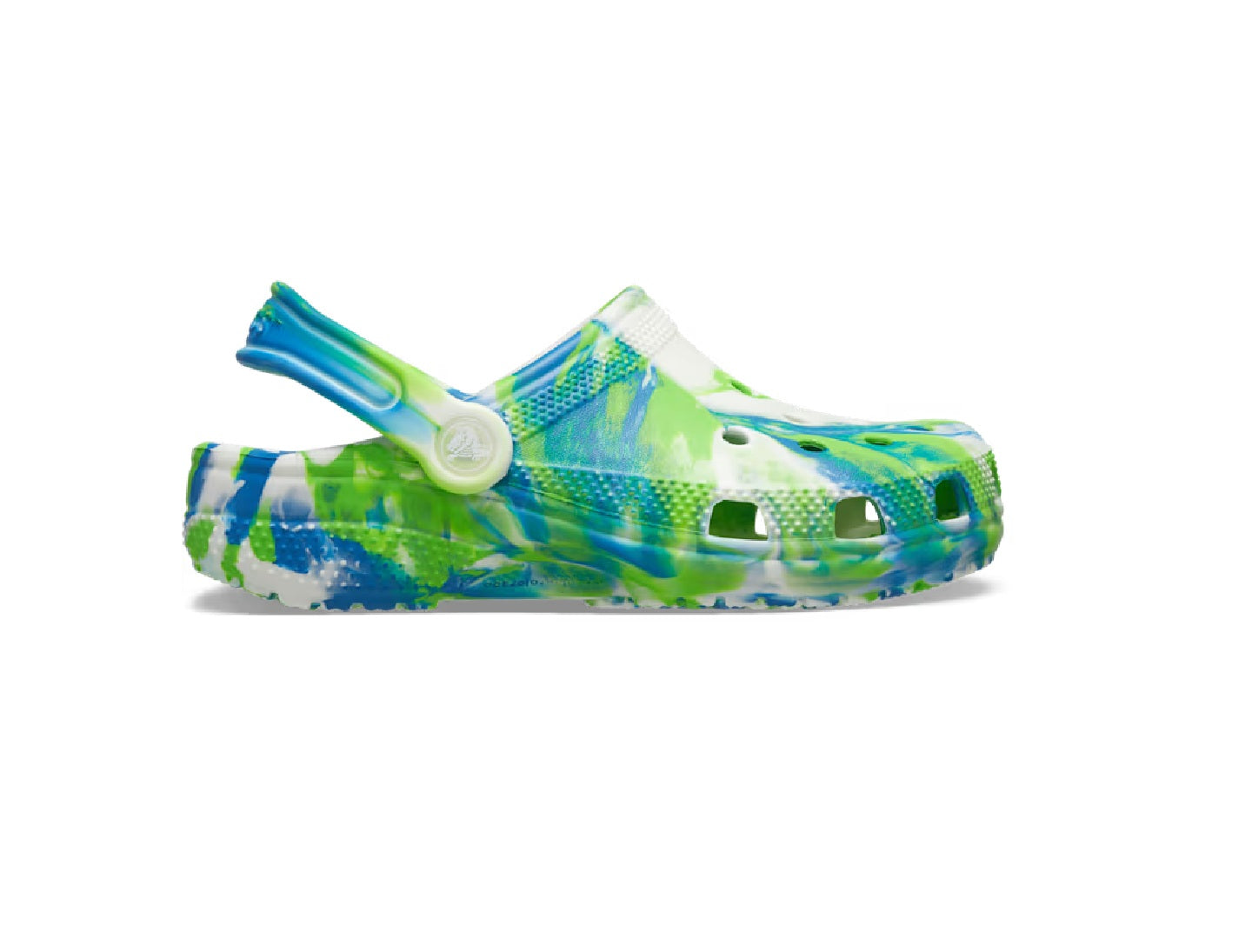 Crocs Kids' Classic Glow-in-the-Dark Marbled Clog