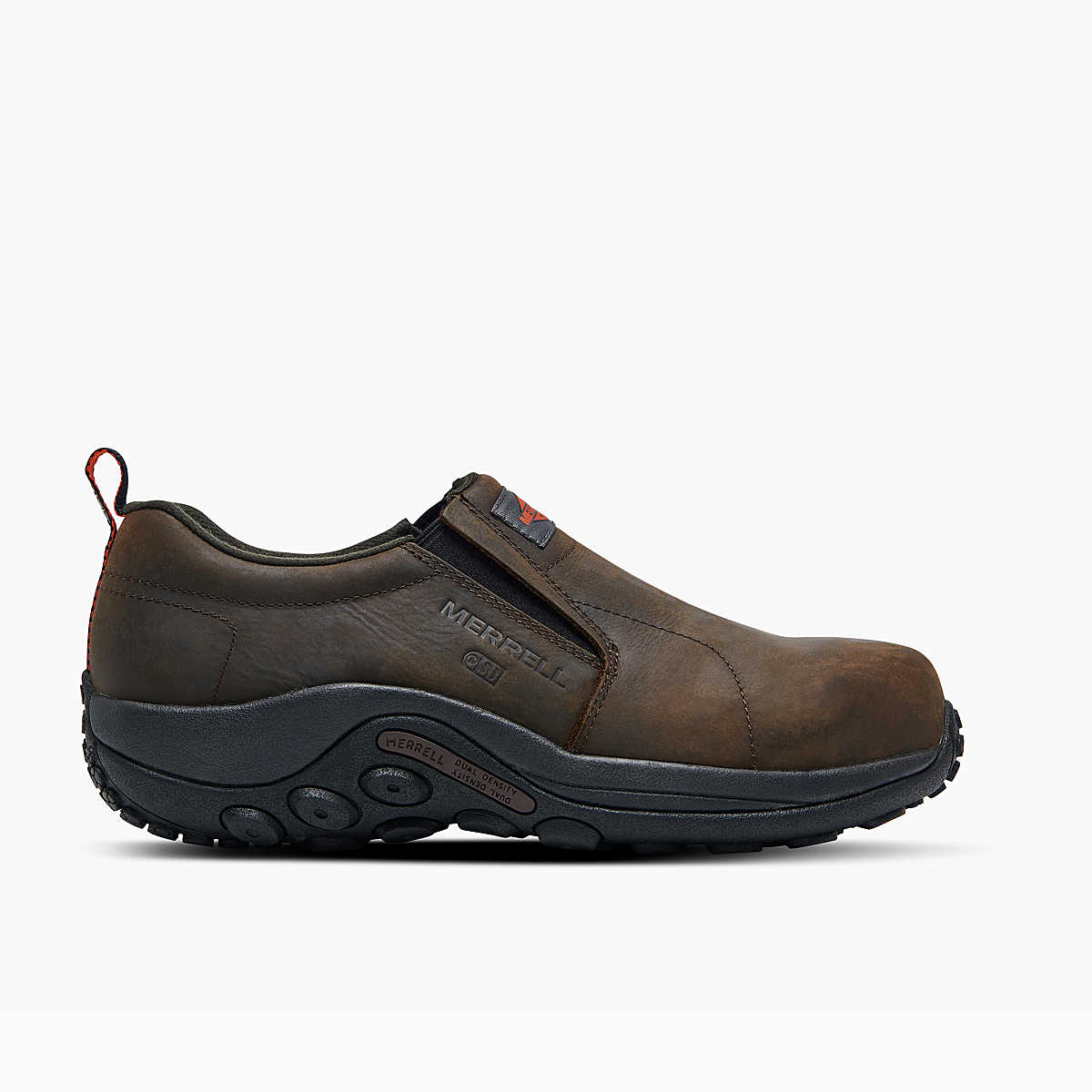 Merrell Jungle Moc Composite Toe Slip-On Work Shoe - Espresso