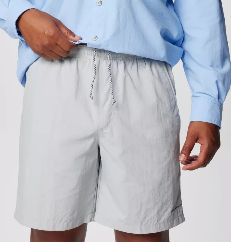 Columbia 8" Men's PFG Backcast IV Water Shorts - Cool Grey