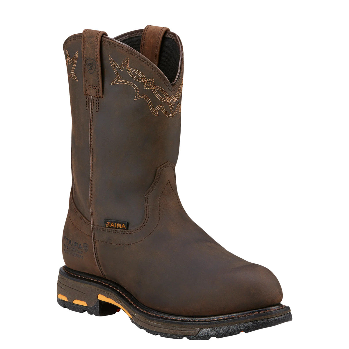 Ariat WorkHog Waterproof Composite Toe Pull‑On Work Boot