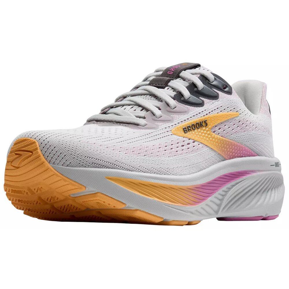 Brooks Women's Ghost 17 Running Shoes - Oyster/Apricot/Pink