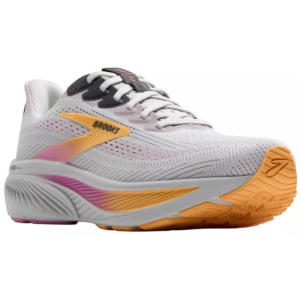 Brooks Women's Ghost 17 Running Shoes - Oyster/Apricot/Pink