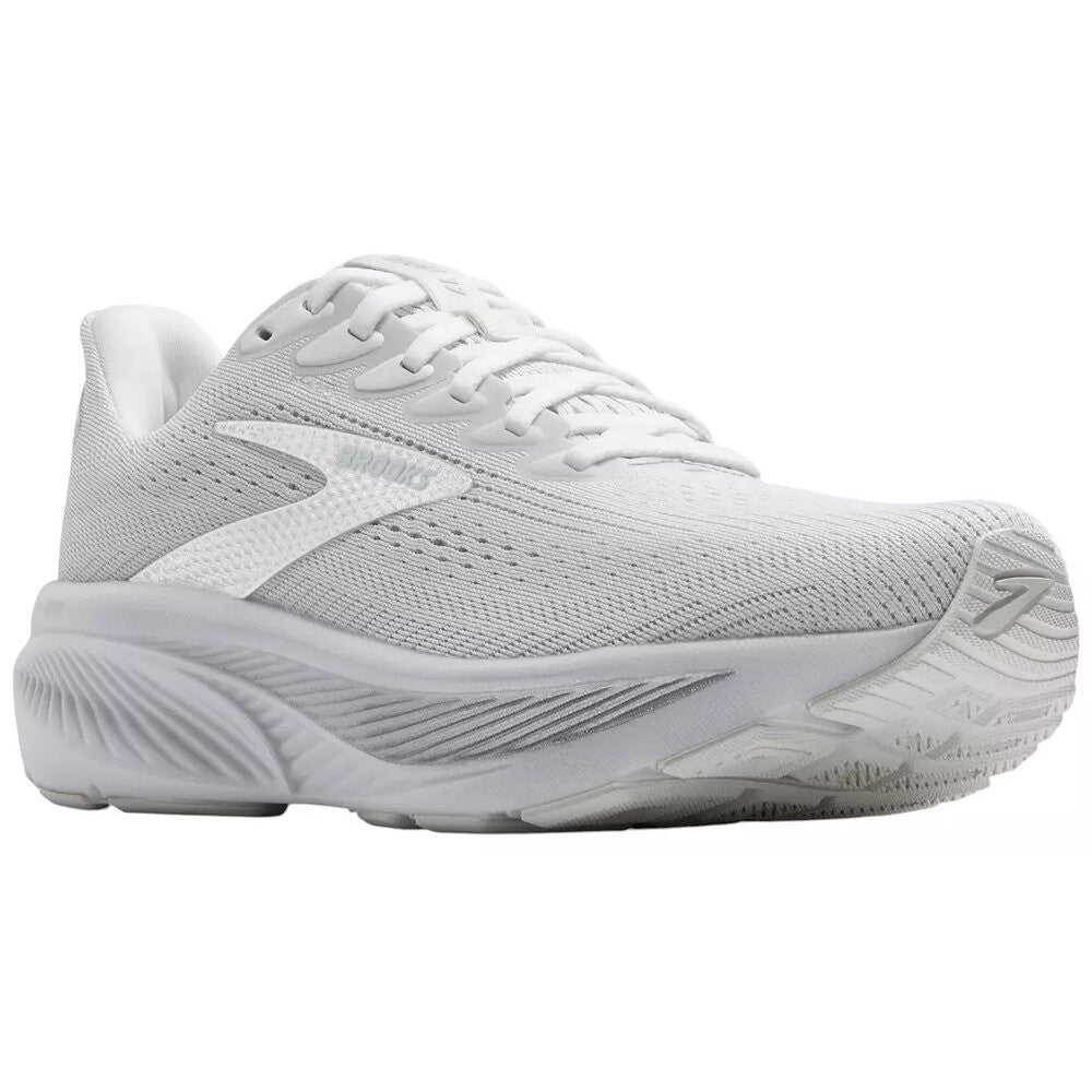 Brooks Women's Ghost 17 Running Shoes - White/White/Grey