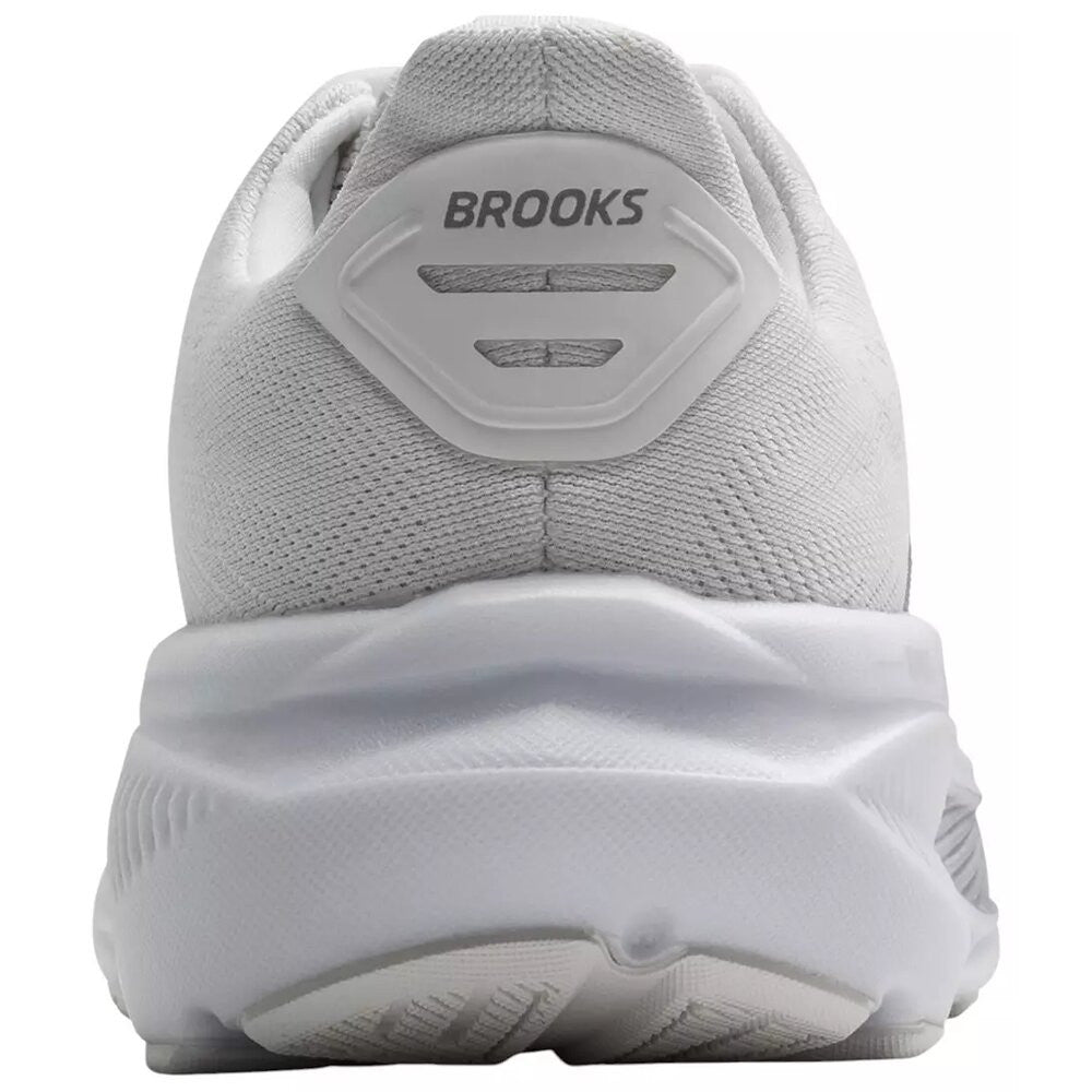 Brooks Women's Ghost 17 Running Shoes - White/White/Grey