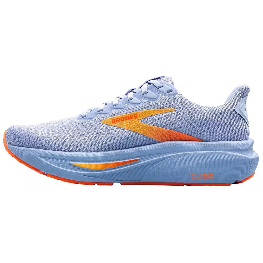 Brooks Women's Ghost 17 Running Shoes - Blue Heron/White/Orange