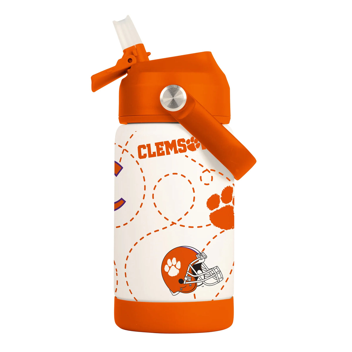 Logo Clemson 12oz Mascot Kids Bottle