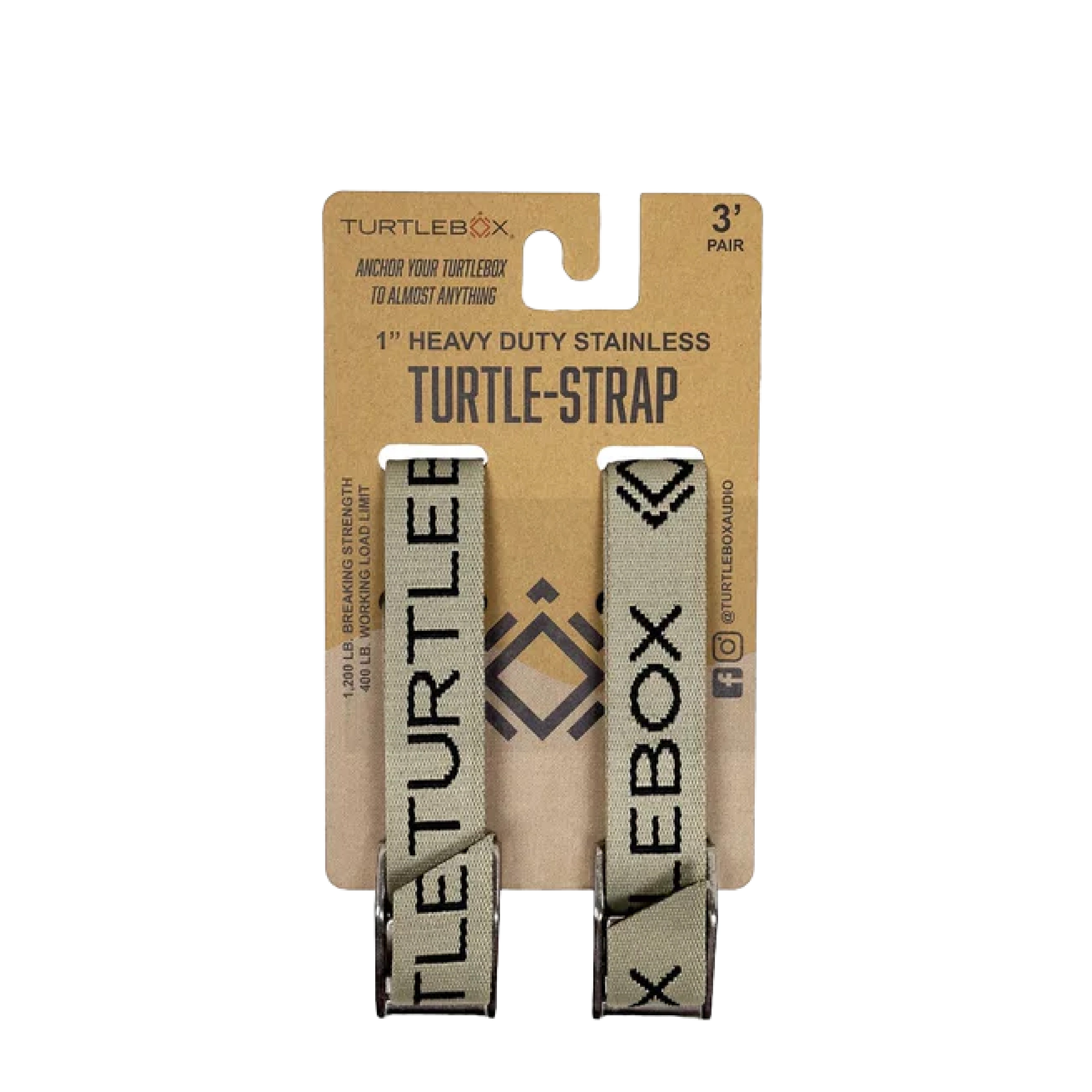 TURTLEBOX Tie-Down Straps