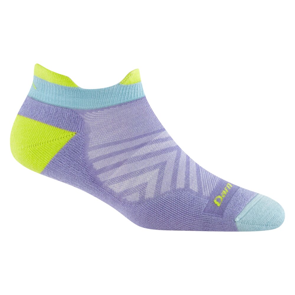 Darn Tough Women's Run No Show Tab Cushioned Ultra-Lightweight Running Socks - Lavender