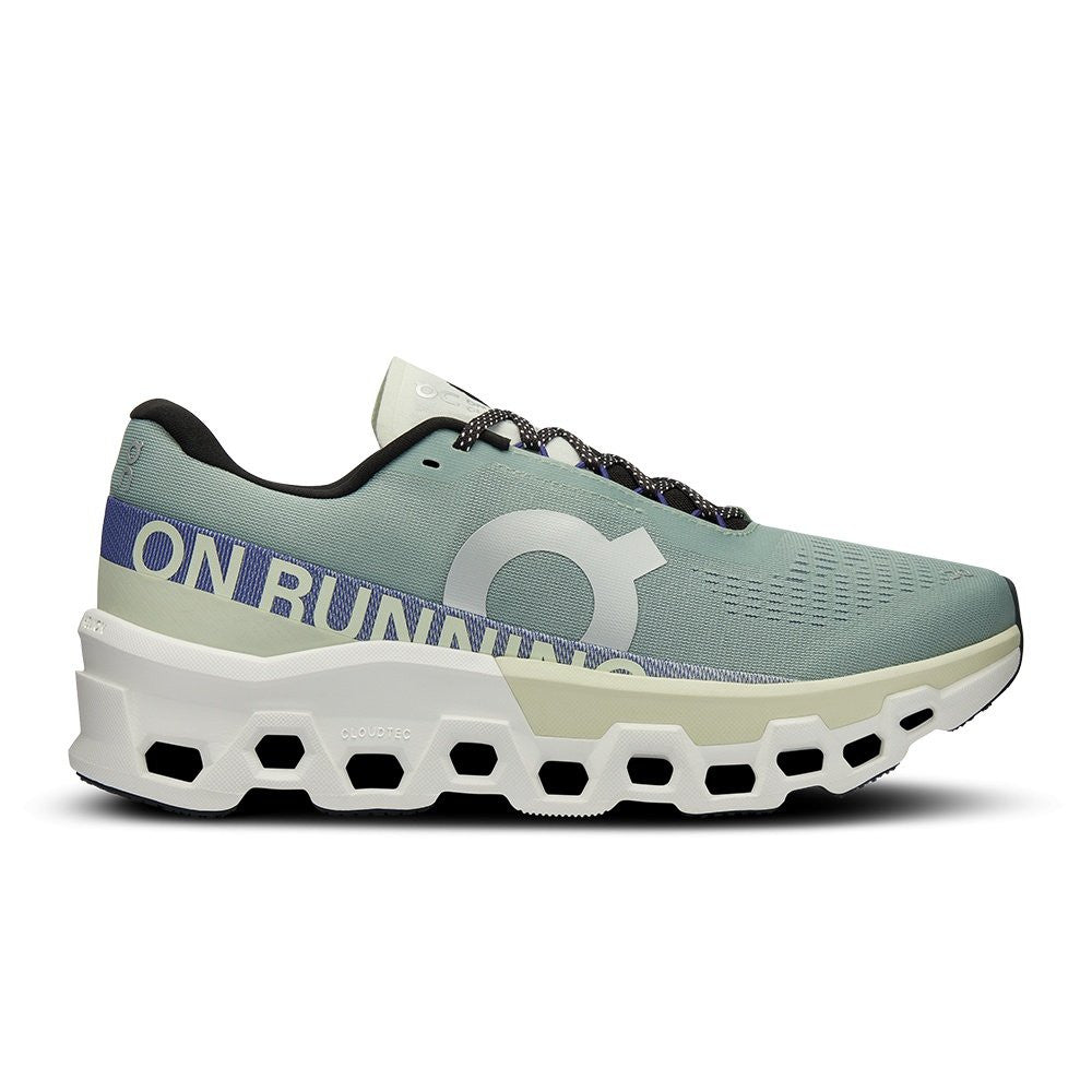 On Men's Cloudmonster 2 - Mineral/Aloe