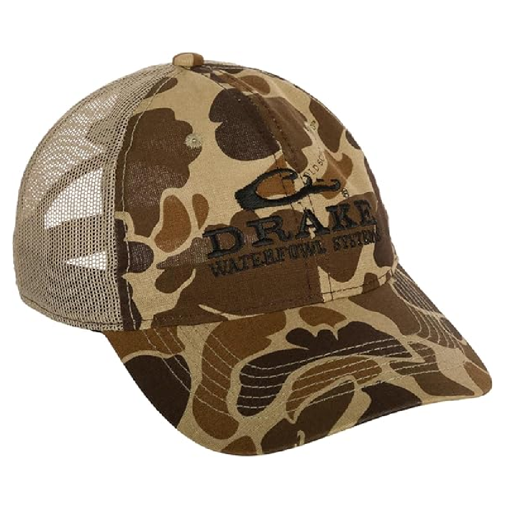 Drake Mesh-Back Camo Cap