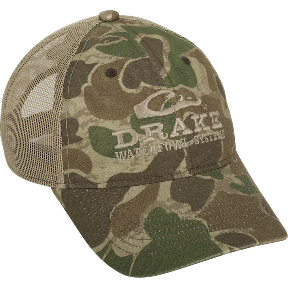 Drake Mesh-Back Camo Cap
