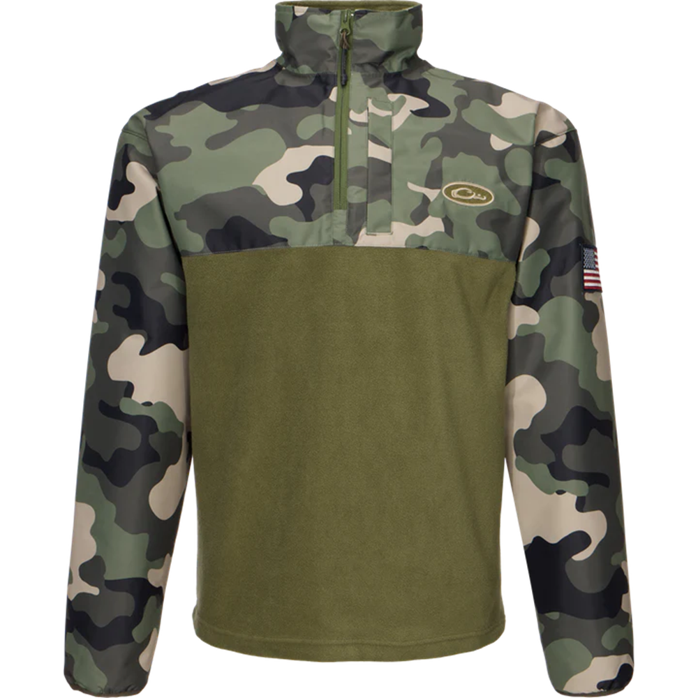 Drake Waterfowl 1/4 Zip Refuge Eqwader Jacket