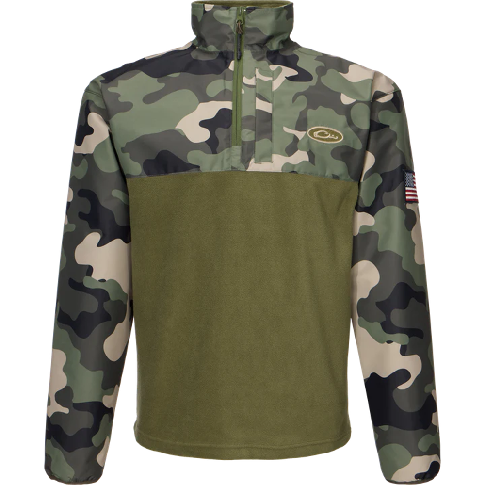 Drake Waterfowl 1/4 Zip Refuge Eqwader Jacket